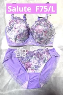 F75&L】サルート ブラジャー&ショーツセット BTJ707 スワロフ付 - メルカリ