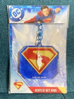 DC スーパーマン アクリルキーホルダー - メルカリ