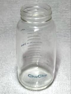 【ガラス瓶本体のみ】ChuChu 哺乳瓶 ガラス製 150ml 本体のサムネイル