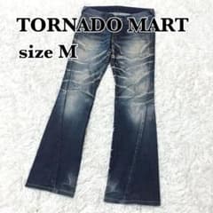 TORNADO MART　フレアデニム　M　グランジー　archive　y2k TORNADO MART フレアデニム M グランジー archive y2k - メルカリ