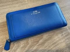 COACH 長財布 ブルーのサムネイル