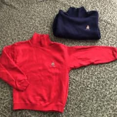 2着セット　petit house 120　トレーナー　まとめ売り　男女兼用のサムネイル