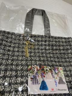 JAL限定】シャルマントサック ツイードバッグ - メルカリ