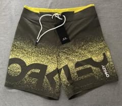 3*マ様 OAKLEY 競泳水着 オリーブグリーン/イエローのサムネイル