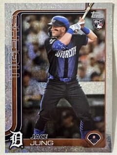 Thumbnail of 2025 Topps Holo Foil JACE JUNG RC #80