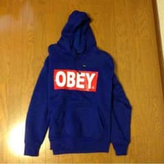 OBEY 青 パーカーのサムネイル