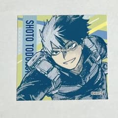 ヒロアカ　原画展　ヒロアカ展　堀越公平　スクエアステッカー　轟焦凍のサムネイル
