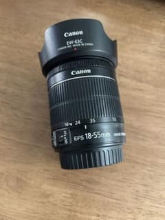 canon efs 18-55mm f3.5-5.6 is stm フード付きのサムネイル