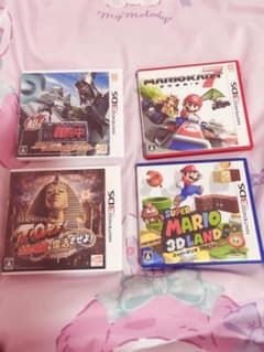 Nintendo 3DS ソフト 4本セットまとめ売り - メルカリ