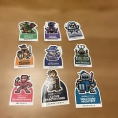最終値下げ✨AWS SUMMIT2026 ステッカー資格取得者限定認定9枚セット