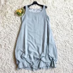 美品♡デイジーリン フォクシー ボテロ ドレス トラベルパフ 40 ブルー 近年 美品♡デイジーリン フォクシー ボテロ ドレス トラベルパフ 40 ブルー