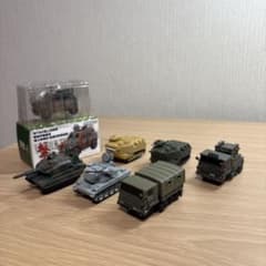 海洋堂 ワールドタンクデフォルメ他 陸上自衛隊 7台セットのサムネイル