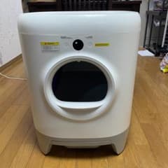 【ほぼ未使用】PETKIT 自動ネコトイレ 本体＋専用マット たのメル便配送 ほぼ未使用】PETKIT 自動ネコトイレ 本体＋専用マット たのメル便配送