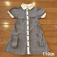 COMME CA ISM キッズ ワンピース 110A ギンガムチェックのサムネイル