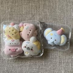 kikisquishy 粉付きどうぶつ集合 Lサイズ 純泥風 スクイーズ - メルカリ