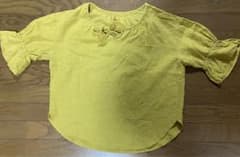 黄色 カットソーのサムネイル