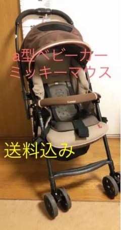 ☆ Combi " a型ベビーカー アップリカ　ミッキーのサムネイル