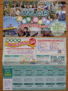 むさしの村 １日無料入園券５名様分のサムネイル