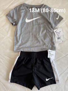 【新品タグ付】NIKE ナイキ セットアップ 18M 80-86cm 上下セットのサムネイル