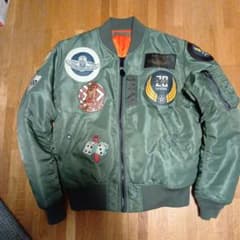 AVIREX MA-1　TOP GUN限定モデル　フライトジャケット Lサイズのサムネイル