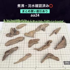 煮沸・沈水確認済み】 aa24 天然流木 アクアリウム、爬虫類用 - メルカリ