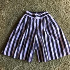 GU 140 ストライプ ガウチョパンツ のサムネイル