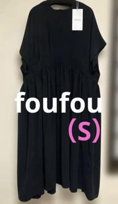 北欧、暮らしの道具店 ドレスのようなイージーギャザーワンピース S
