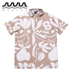 【定価約3万】muta MARINE フローラルポロシャツ 4（S）ベージュ 定価約3万】muta MARINE フローラルポロシャツ 4（S）ベージュ - メルカリ