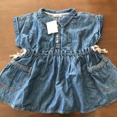 【新品】ワンピース チュニック　ブランシェス　100cmのサムネイル