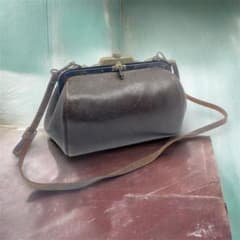 昭和レトロ 車掌バッグ がま口 ショルダー 鉄道 - メルカリ