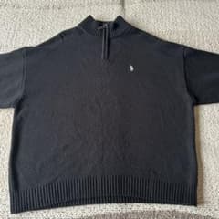 Polo Ralph Lauren ハーフジップニット ブラックのサムネイル