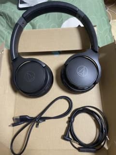 audio-technica ワイヤレスヘッドホン ATH-S220BT BKのサムネイル