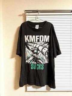 KMFDM Sucks ブラック Tシャツ XLのサムネイル