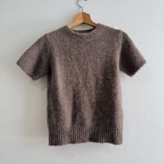 BEAMS BOY 半袖ニット ブラウンのサムネイル