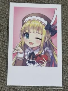 にじさんじ　物述有栖　にじストア2周年メモリアルグッズ　ランダムチェキ風カードのサムネイル