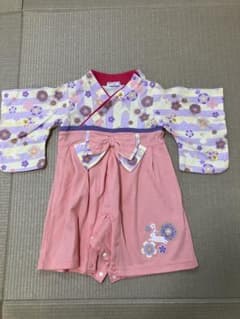 お食い初め　袴ロンパース　女の子のサムネイル