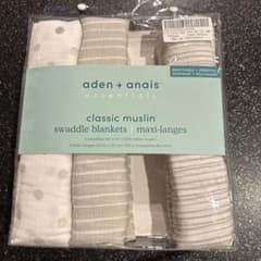 aden + anais おくるみ 3枚セット ダスティ　エイデンアンドアネイのサムネイル