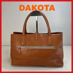 Dakota トートバッグ レザー ブラウン　本革のサムネイル