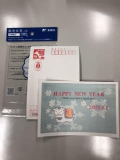 年賀状　10枚　プリント済みのサムネイル