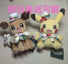 ポケパーク カントー限定 ぬいぐるみ ピカチュウ+イーブイ セット