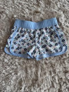 【縫い跡あり】ROXY ロキシー 花柄ショートパンツ Mのサムネイル