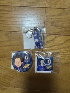 y*！様 【未開封】サッカー日本代表 13番 中村敬斗 モバガチャグッズ3