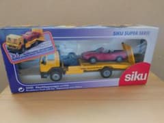 1/55 Siku(ジク)　 ADAC(ドイツ自動車連盟)車積載車＋乗用車のサムネイル