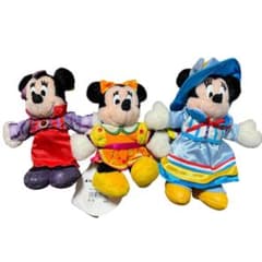 ミニー ぬいぐるみバッチ 3体セット