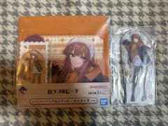 화려한 복숭아 이치 반 쿠지 에토 산 아크릴 스탠드 지퍼 가방 2 점 세트