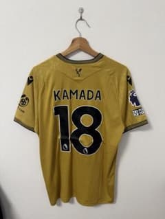 25/26 クリスタルパレス サードユニフォーム　鎌田大地　日本代表　L