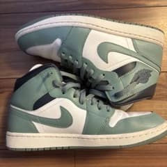 Nike Air Jordan 1 Mid ミントグリーンのサムネイル
