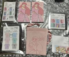 百均　ディズニープリンセス アリエル グッズセットのサムネイル