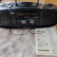 SONY DoDeCaHORN CD CFD-700 ジャンク ラジオ - メルカリ