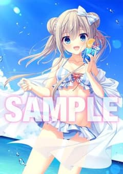 鷺澤有里栖 描き下ろしB2タペストリー D.C.4 ～ダ・カーポ4アニメイト